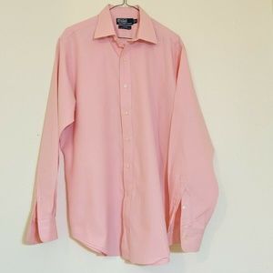 Polo Ralph Lauren Curham Pink Long Sleeve Dress 16